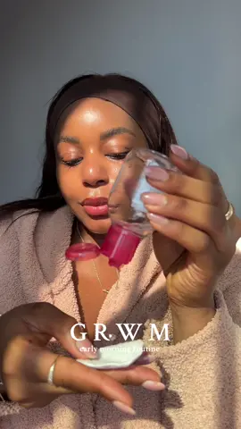 GRWM: early morning routine ✨✨✨ . . . . #grwm #skincare #skincareroutine #skincareproducts #fyp 