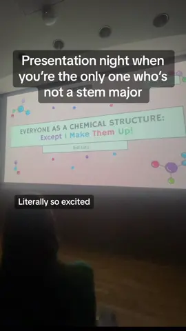 That one humanities major in a friend group of stem majors #powerpointnight  #presentationnight #orgo #organicchemistry #stemmajor #womeninstem #fypシ゚viral 