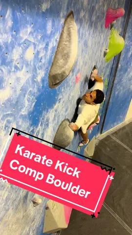 Should I try the karate kick from Free Solo next? #fyp #climbing #bouldering #climbtok 