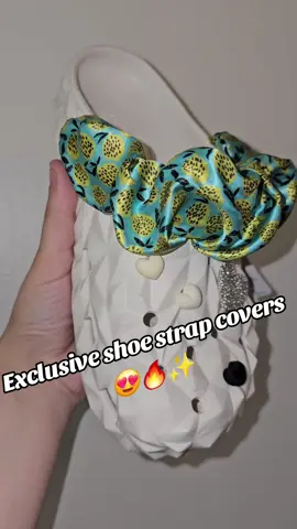 Have you seen our beautiful satin shoe strap covers in our very own exclusive designs!? 😍🔥✨️   #shoecharm #clogcharm #clogs #summershoes #shoeaccessories #Summer #summervibes #fyp #foryoupage #viral 