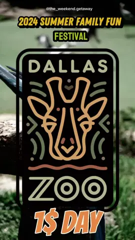 ¡𝐀𝐭𝐞𝐧𝐜𝐢ó𝐧 𝐚𝐦𝐚𝐧𝐭𝐞𝐬 𝐝𝐞 𝐥𝐨𝐬 𝐚𝐧𝐢𝐦𝐚𝐥𝐞𝐬! 🦁🦒 El 18 de julio & el 6 de agosto, el zoológico de Dallas ofrece entradas por solo 1 dólar, gracias a @whataburger .  Además, habrá ofertas en snacks y bebidas seleccionados. Recuerda que el estacionamiento es limitado, por lo que recomendamos tomar la Línea Roja @dartdaily  𝑁𝑜 𝑜𝑙𝑣𝑖𝑑𝑒𝑠 𝑙𝑙𝑒𝑣𝑎𝑟 𝑝𝑟𝑜𝑡𝑒𝑐𝑡𝑜𝑟 𝑠𝑜𝑙𝑎𝑟 𝑦 𝑢𝑛𝑎 𝑏𝑜𝑡𝑒𝑙𝑙𝑎 𝑑𝑒 𝑎𝑔𝑢𝑎 𝑟𝑒𝑐𝑎𝑟𝑔𝑎𝑏𝑙𝑒.  ¡No te pierdas esta oportunidad única! 🎉🌴  #ZoológicoDeDallas #OfertaEspecial #VeranoDivertido #Whataburger #dallasZoo #dallas #visitdallas #visitadallas  @Dallas Zoo 