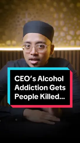 This CEO’s drink problem got people killed…  #tanimzaman #halalbusiness #muslimentrepreneur #muslimbusiness #fyp #fypシ゚viral #tiktokuk🇬🇧 #motivation #business #discipline #islam #muslim #muslimtiktok 