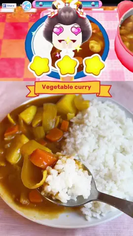 The Gaming food series: Lvl.3 vegetable curry 🍛 from cooking mama 🥰 ‎لا يمكن كيف الوصفة مظبوطة في اللعبة 🤤 جربوها  . . . . . #Cooking_mama #gaming #anime #animefood #انمي #cartoon #cooking #اوتاكو #recreation #cookingmama #كوكينغماما #MobileGamerNation 