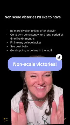 #greenscreen these are some of the non-scale victories I look forward to on my weight loss journey! It is so easy to get focused on the scale and if things aren’t going quite the way you want so I thought I would write out a few things that would get me excited as I am on my journey! What is on your list of non-scale victories you’re excited to have? Let me know in the comments!  #nonscalevictory #weightlossjourney #weightlossmotivation #semaglutide #semaglutideforweightloss #glp1forweightloss 