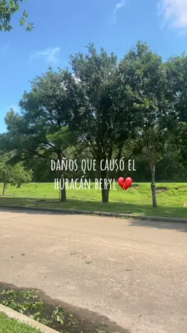 todos estamos a salvo que es lo importante #beryl #hurricaneberyl #houstontx 