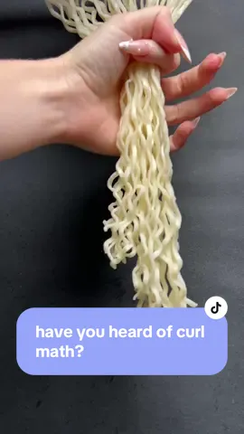 not sure how much shampoo, conditioner, curl cream, etc to use on your curly hair? here’s a little life hack…use curl math 🤍✨ #curlmath #LifeHack #hairtips #curlyhairtips #curlyhair #wavyhair #coilyhair 