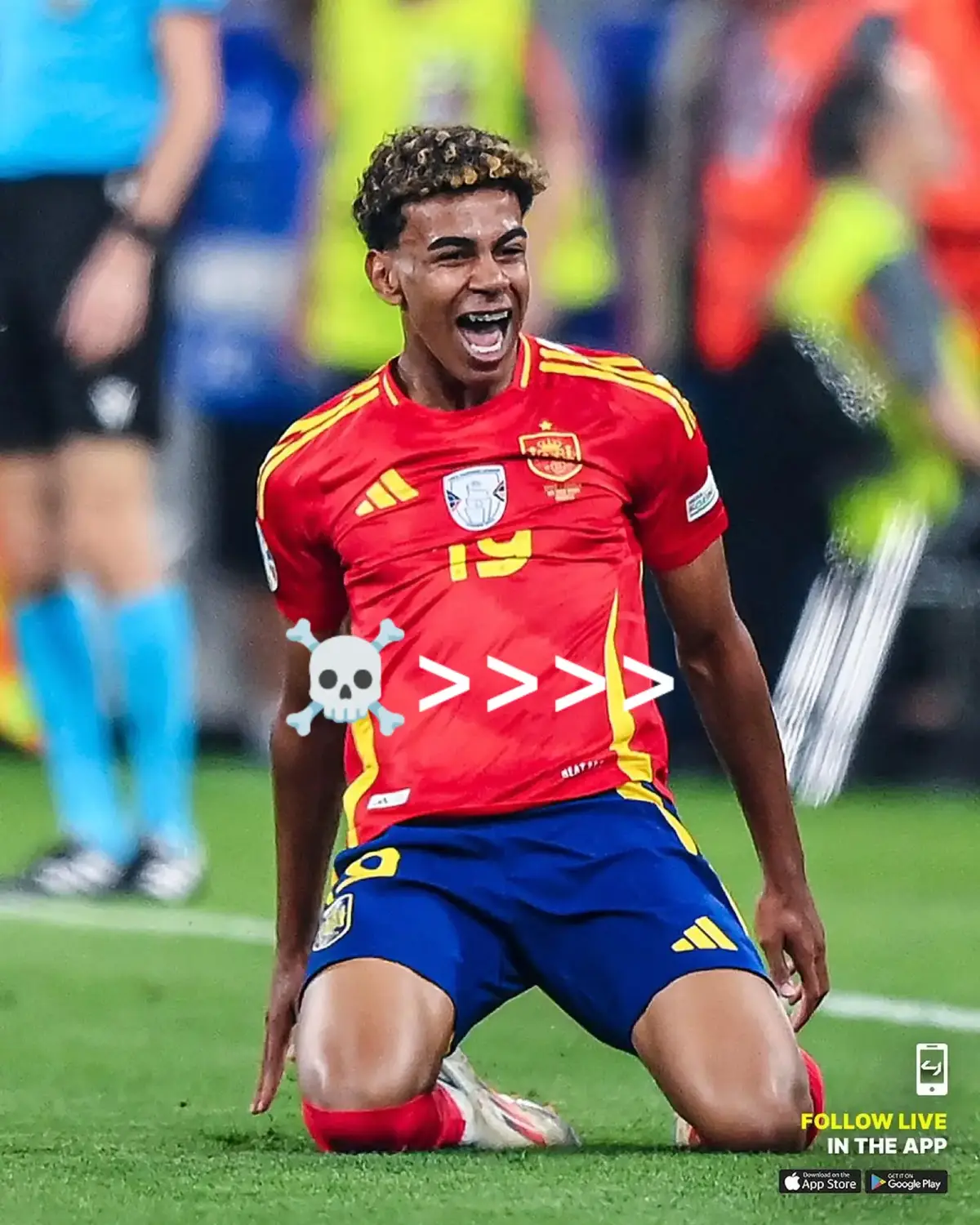 Sekelas maignan ga bisa nepis tendangan wonderkid satu ini🥶☠️ #eropa #spain #viscabarca #barcelona #lamineyamal #france #football #fyp 