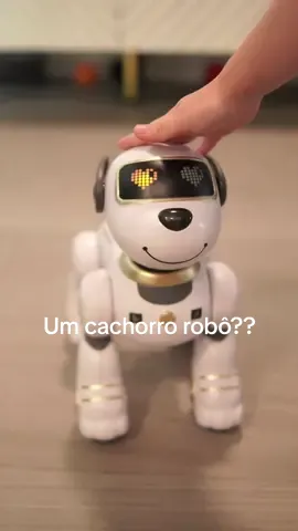 Um cachorro robô?? Yeeesss 🥰 Ele tem várias e várias funções no controle remoto, Ethan amou e até o Liam também brincou 😊 #tiktokshop #viral #foryoupage #foyour #tiktokshopfinds #musthaves #dealsforyoudays #musthavetoys 