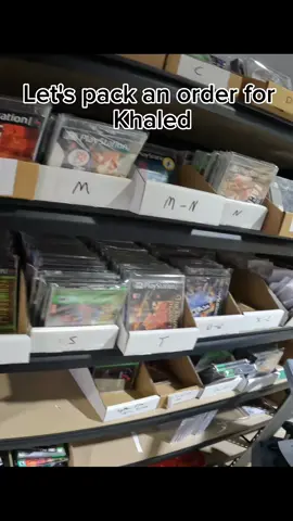 Let's pack an order for Khaled #letspackanorder #asmr  #packingorders #oddlysatisfying  #retrogaming #packagingorders  #nostalgia #playstation 