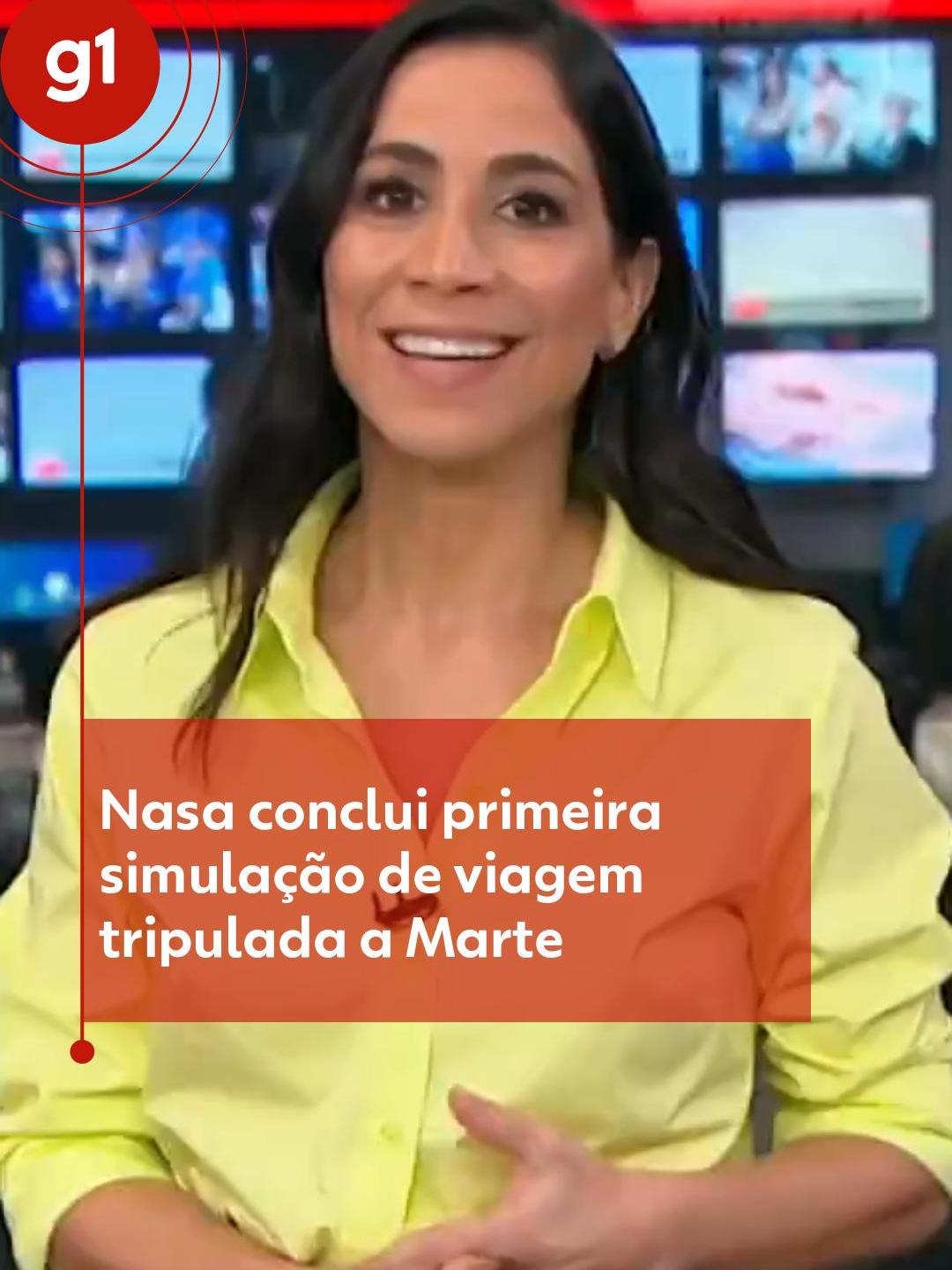 Marte - Quatro voluntários ficaram 378 dias presos dentro de um bunker, nos Estados Unidos. Foi assim que a Nasa realizou sua primeira simulação de viagem tripulada a Marte, concluída neste sábado (9). O grupo de voluntários ficou isolado em um ambiente criado em impressora 3D e uma mistura de concoreto que imitava a lava de um vulcão. A ideia da simulação era entender como um ser humano poderia sobreviver no Planeta Vermelho. Leia mais no #g1. #Marte #nasa #tiktoknoticias