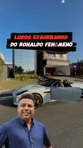 Luxos Exagerados Do Ronaldo Fenômeno  #ronaldofenomeno #futebol #vtfutebol 
