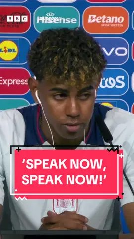 ‘Speak now, speak now!’ Who was this comment aimed at? 🤔 #EURO2024 #BBCEuros #SpainvsFrance #Yamal 