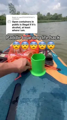 Replying to @user3757419797567 this changed my life 🤯🚣‍♂️🍻 #paddleboarding #paddleboard #Summer #SUP #fypシ 