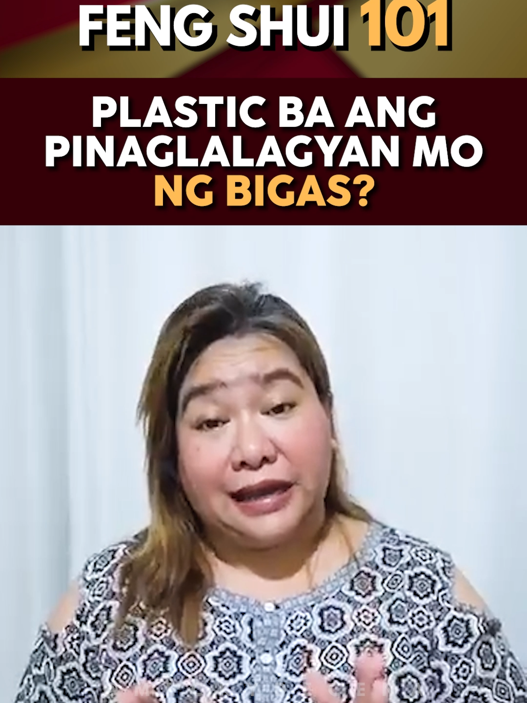 Plastic ba ang pinaglalagyan mo ng bigas? #ricecontainer#fengshui #fengshuitips #ready2024withMGD #fengshui101withMGD #meckyourmove #meckydecena #meckyknows #hofsmanila #hofs #fyp #trendingnow #trending #motivational #lifecoach #goal