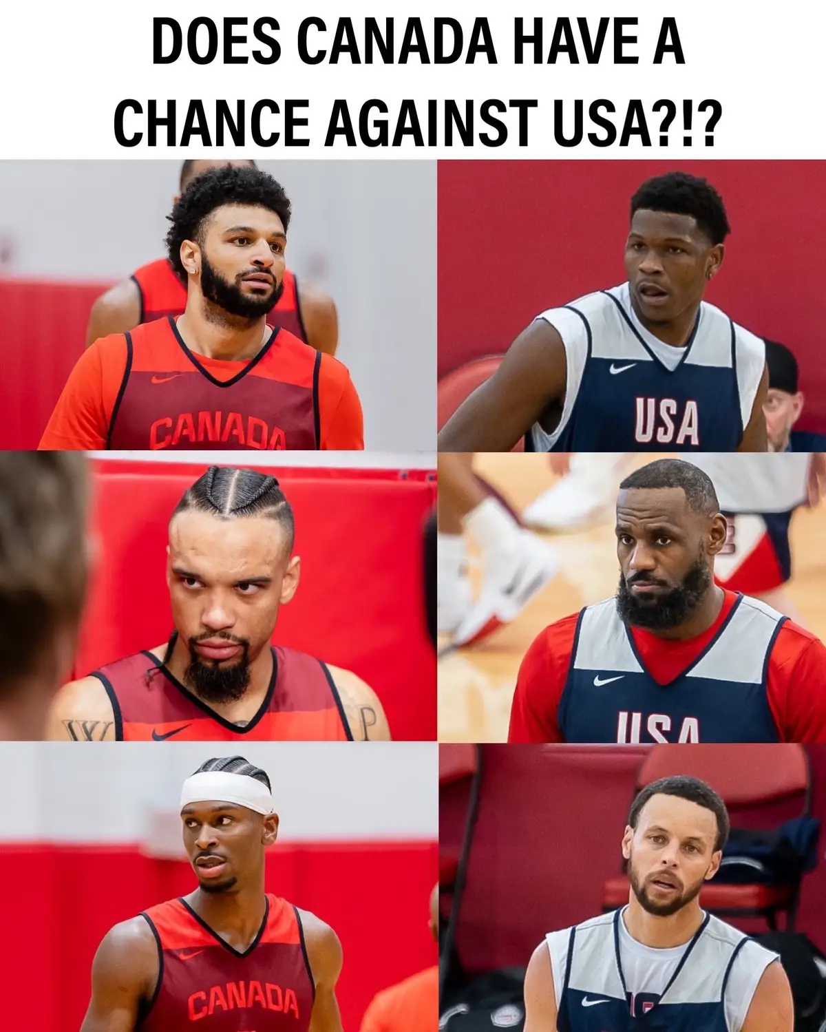 Do they have a chance?!? #bball #ballislife 