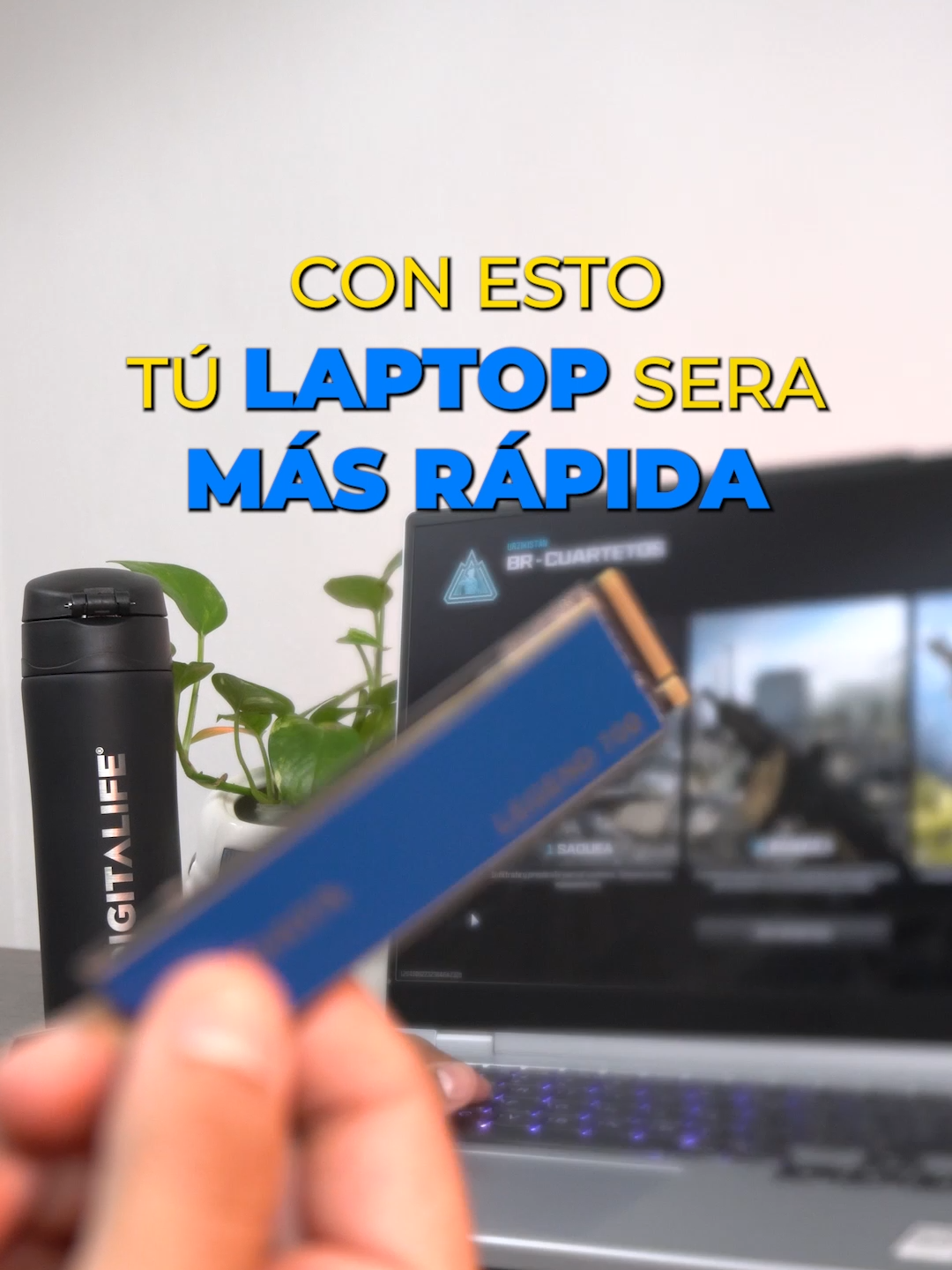 Así puedes hacer más rápida tu LAPTOP! #laptop #gamer #gaming #tecnologia #hardware #gamingpc
