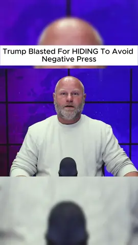Trump Blasted For HIDING To Avoid Negative Press #jonnycash#donaldtrump#new_trending   #trendingtiktok#breakingnew