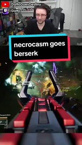 necrochasm is actually berserk #destiny #destiny2 