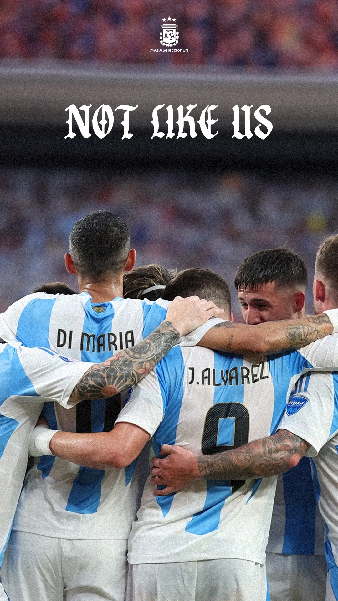 Not like us, 𝐧𝐨𝐭 𝐰𝐢𝐭𝐡 𝐮𝐬 🇦🇷 #ArgentinaNT 