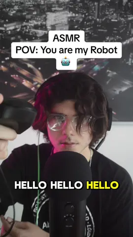 POV: You are my Robot 🤖 Hey everyone. I hope you enjoy this ASMR roleplay. Let me know if you want more stuff like this lol. Goodnight 😴 #asmr #asmrroleplay #asmrpov #asmrpersonalattention #pov #fy 