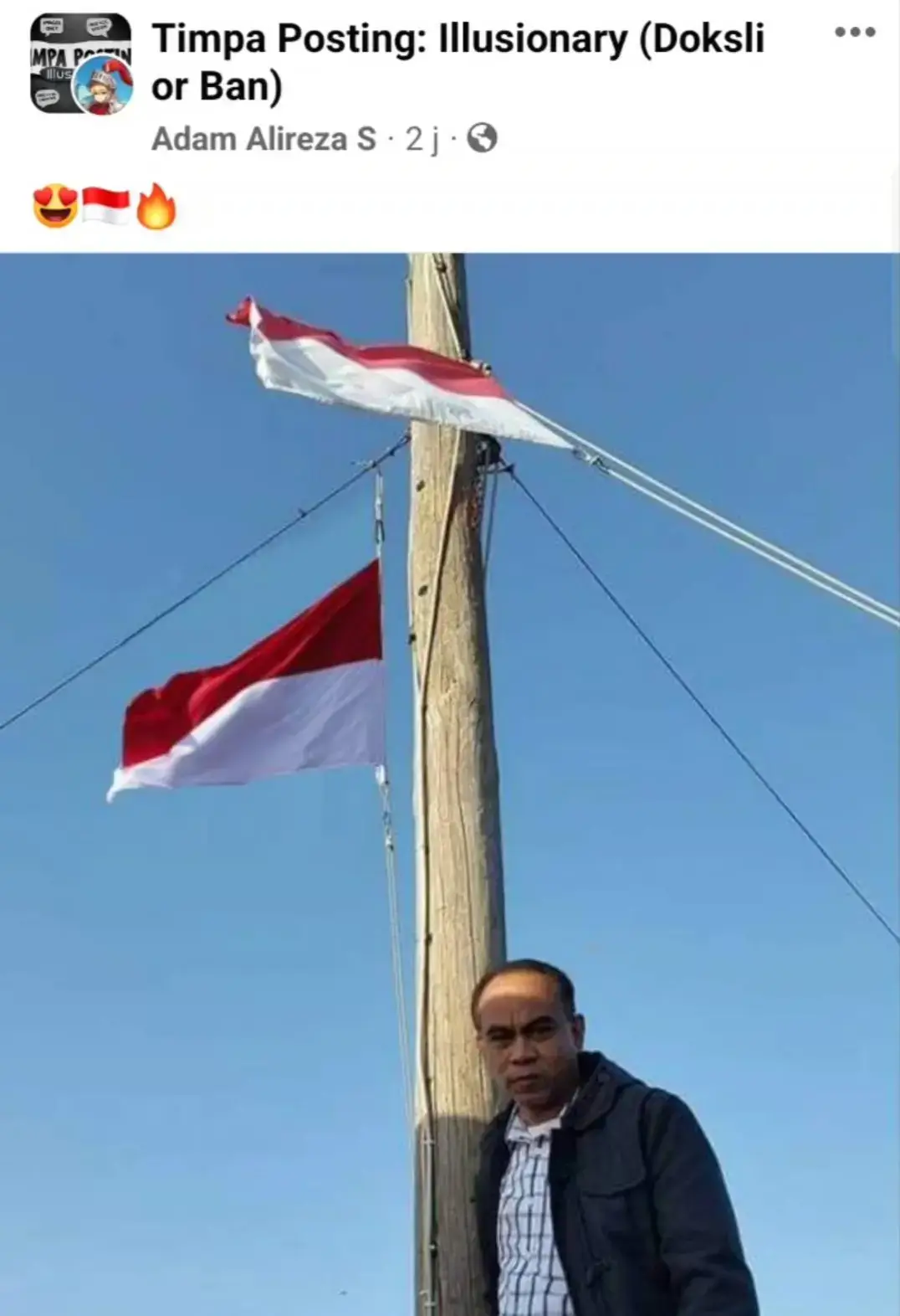 nasionalis sekali bapak