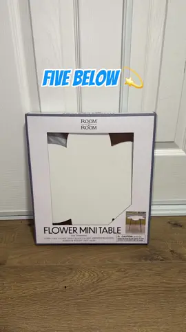 SO CUTE! Cant wait to show you guys my finished room! 💫 @Five Below flower mini table 🌸