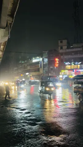 -Rainy night in our chittagong city..🌧️🌧️#foryou #fypシ #viral #foryoupagesofficiall #views #tarekurrahmansaikat #rainyday 