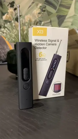 Detector de detección de monitoreo oculto, usted necesita uno‼️#dealsfordays #foryou #dealsforyoudays #fyp #tiktokshop #privacy #secure 