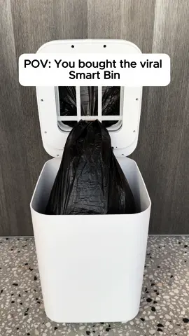 Let the B1 do all the dirty work for you 👏 #numi #smartbin #smarthome #cleaningfinds #trashcan #homehacks #hometech #lifehacks