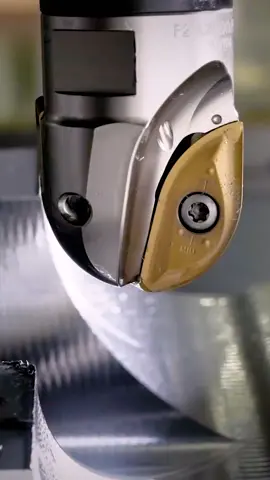 CNC Machining with a Huge Ball Nose Insert Cutter . Video Credit: Seco Tools #cncmachine #cncmachining #machining #cncmilling #cncmill #machinist #cncprogramming #cncprogrammer #cncmachinist #machineshop #mechanicalengineering #mechanicalengineer #5axis #5axiscnc
