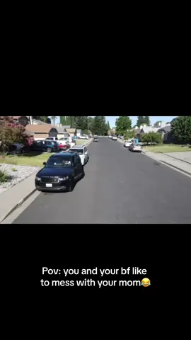 Safe to say she was freaking out whne she got inside 😂😭 she thought it was the fbi or soemone spying on us😭😭😭🤣🤦🏽‍♀️ #funnnyvideos #funnyjoke #fypツ #paratii #dronevideo #drones #stalker #momlife 
