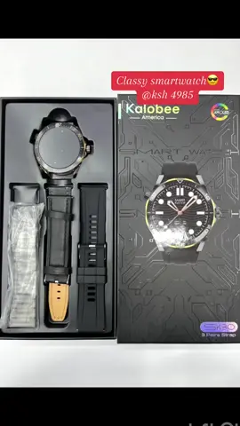 Smartwatch available @ksh 4985 only😎#zidicollections #tiktokkenya🇰🇪 #goviral #fyp #foryou #smartwatch #classy #mensfashion 