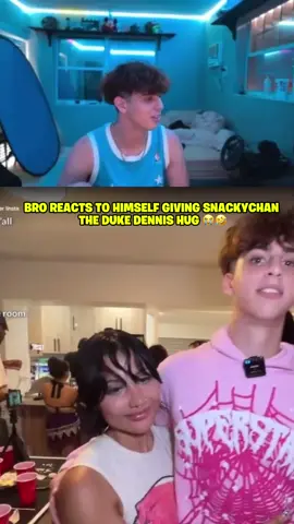 She did not want that hug 😭 #fyp #foryou #reaction #twitchclips #twitchlive #snackychan