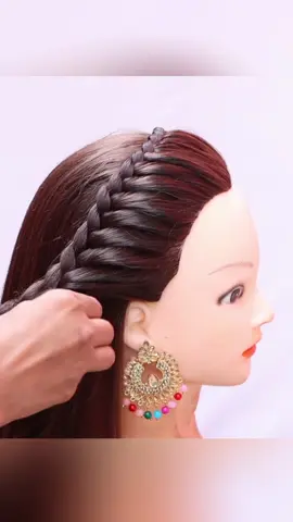 Very Easy & Amazing hairstyle - New hairstyle _ open hairstyle _ hairstyle #opencurlshairstyling #franchbraidhairstyle #foryoupage 