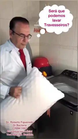 NUNCA LAVE O TRAVESSEIRO ELE NUNCA IRÁ SECAR ADEQUADAMENTE #curiosidades #tiktokdrbacteria #aprendacomdrbacteria  #drbacterianotiktok #aprendendonotiktok 