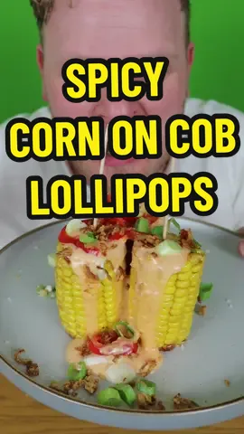 SPICY CORN ON COB LOLLIPOPS #yummyfood #Recipe #FoodTok #food #viralvideo #videoviral #fypage #fyp #foryou #Foodie #recipesoftiktok #viral #recipes #cornonthecob #corn #chilli 