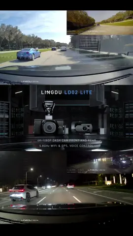 LINGDU LD02 Lite Dash Cam, capture every moment of your journey, whether it’s the bright clarity of daytime or the detailed visuals of nighttime. #lingdu #lingdudashcam #lingduld02lite #dashcamera #musthave #fyp #carsoftiktok