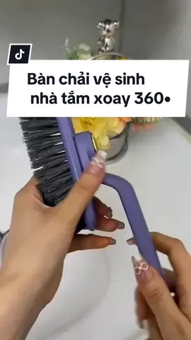Bàn chải vệ sinh khe hở góc rãnh xoay 360• tiện lợi#xuhuong#fypシ゚viral#fyp#dogiadungtienich#nhabep#dogiadung#nhatam  
