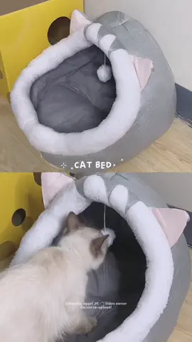 My cats will love this for sure!✨☁️💗 #catbed #catbednest #cat #bed #furrmom #fyp 