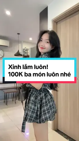 Xinh quá mí bà ơi! Chưa đầy 150k mà đẹp xỉu luôn á #setxinh #setxinhxinh #setquanaoxinh #quanaonu #quanaonuhottrend #thoitrang #thoitrangnu #vayxinh #vay #vaydichoi #vayditiec #vaydibien #tiktok #trending #xuhuongtiktok #xuhuong #lelienreview 