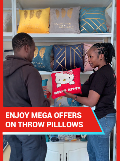 Decorate your space with these beautiful throw pillows from Mimi Home Store going from as low as KSh 199 only. Download the Kilimall App from Google Playstore and App store, search for Mimi home store and enjoy more deals from Mimi Home. #kilimall #bedding #throwpillow