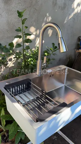 Kitchen sink with faucet na maganda ang quality affordable pa #kitchensink #sink #sinkfaucet #sinkstainless 