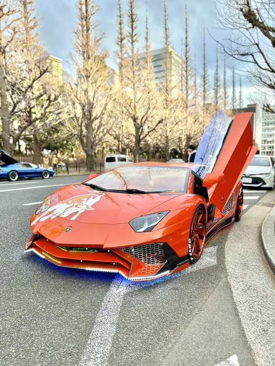 アヴェンタドール SV🔥@m_history__1  #lanborghini #aventador #aventadorsv #aventadorsvroadster 