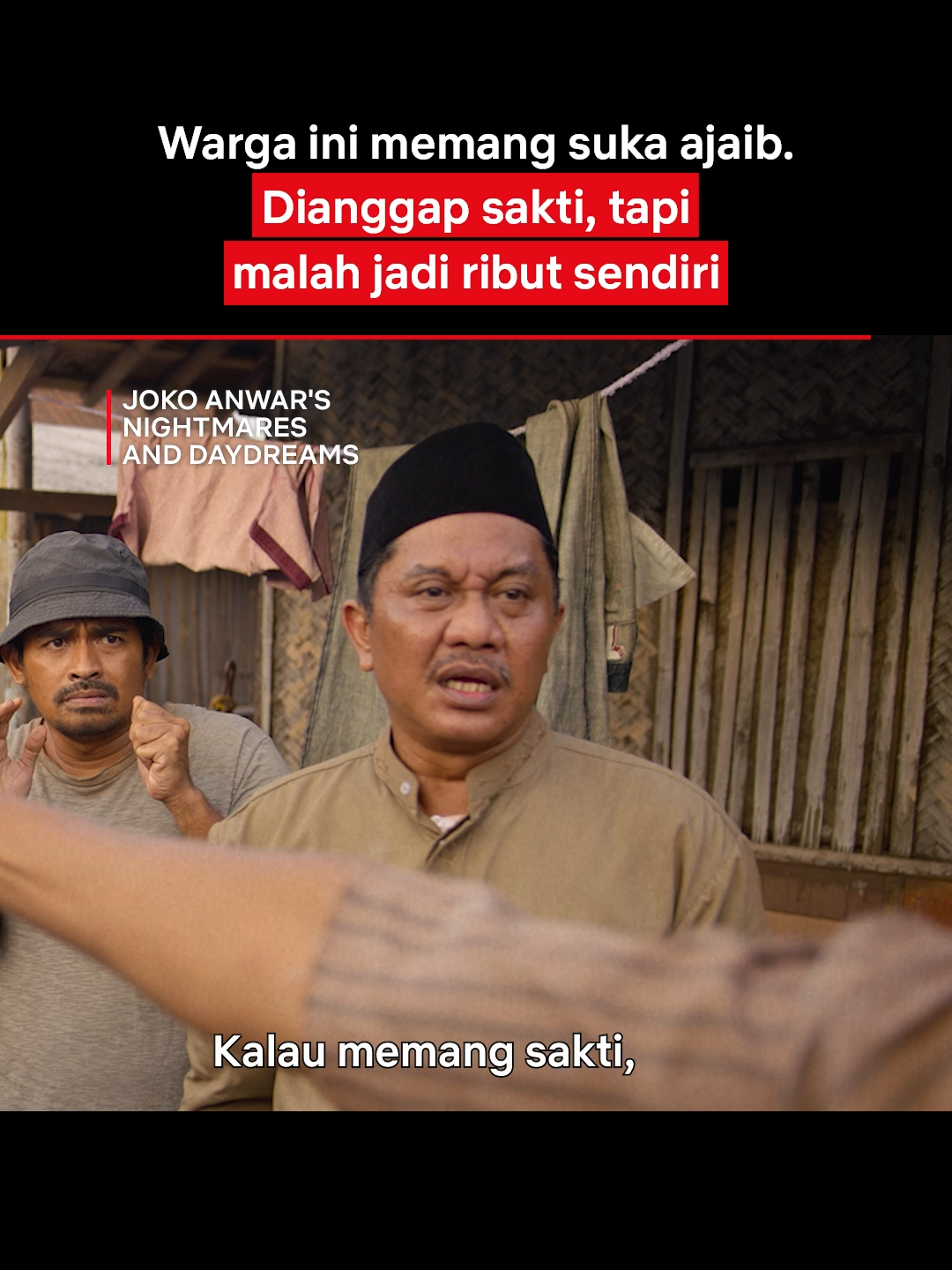 Lukman S̶a̶r̶d̶i Sakti bikin geger sekampung! #Netflix #JokoAnwarsNightmaresandDaydreams #LukmanSardi #TeukuRifnu