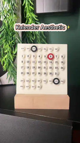 Kalender Aesthetic. Bisa untuk pengingat dan dekor tempat untuk look yang lebih oke. #kalender #aesthetic #fyp #fypシ #tiktokshop #promo #DIY 