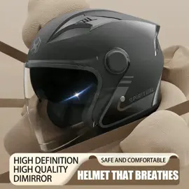 AXK 806 Motorcycle Half Face Helmet Dual Mirror With ICC under ₱559.00 - 579.00 Hurry - Ends tomorrow!