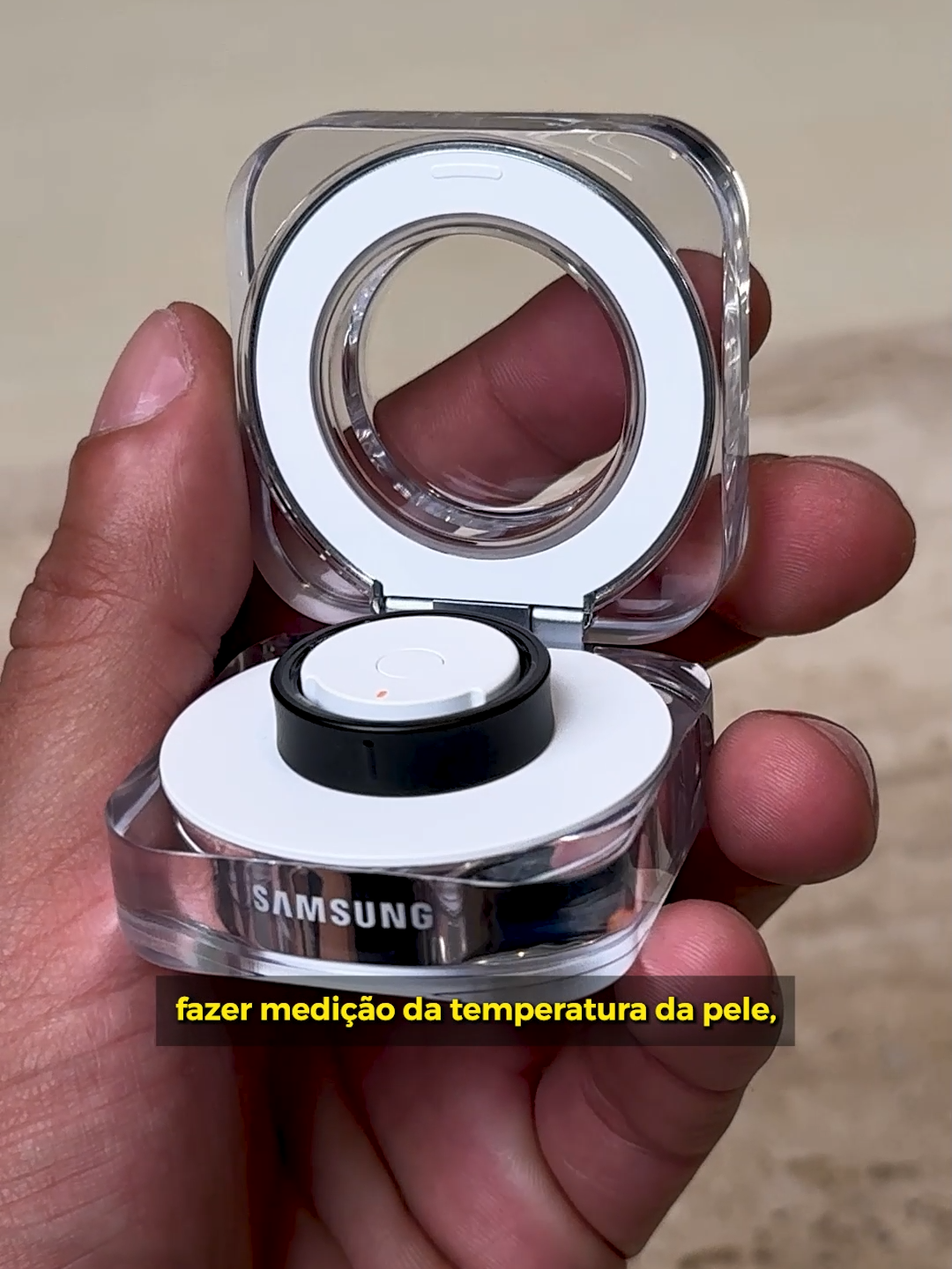 Samgung liberou o anel! #samsung #ring #galaxyunpacked