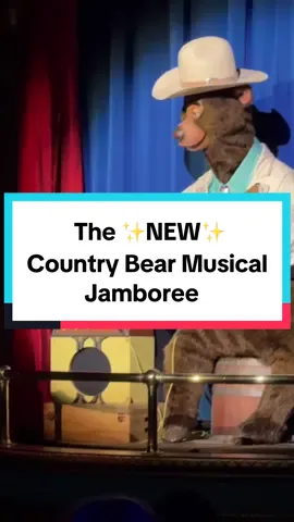 NEW Country Bear Musical Jamboree at Magic Kingdom! #waltdisneyworld #disney #disneyworld #countrybearjamboree #disneyparks 