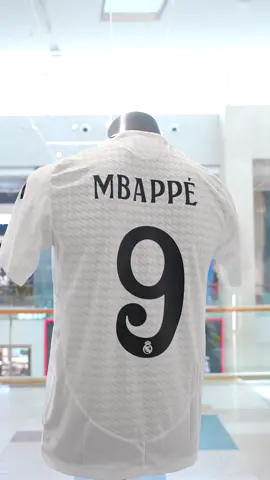 Madridistas, you’ve got a new no. 9 👀🇫🇷  Shop the 24/25 Real Madrid jersey with personalization online or in our Yas Mall store.  #NUMBER10 #realmadrid #adidasfootball #kylianmbappe #madridista #halamadrid #mbappe 