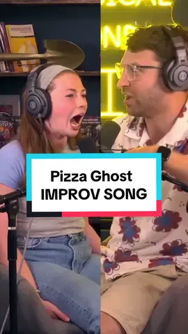 Pizza Ghost | IMPROV SONG #improv #song #musicalmonday #improvbroadway 